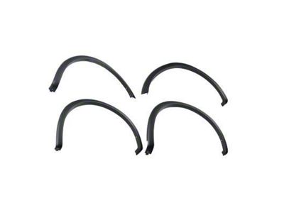 OE Style Fender Flares; Gloss Black (15-17 F-150, Excluding Raptor)